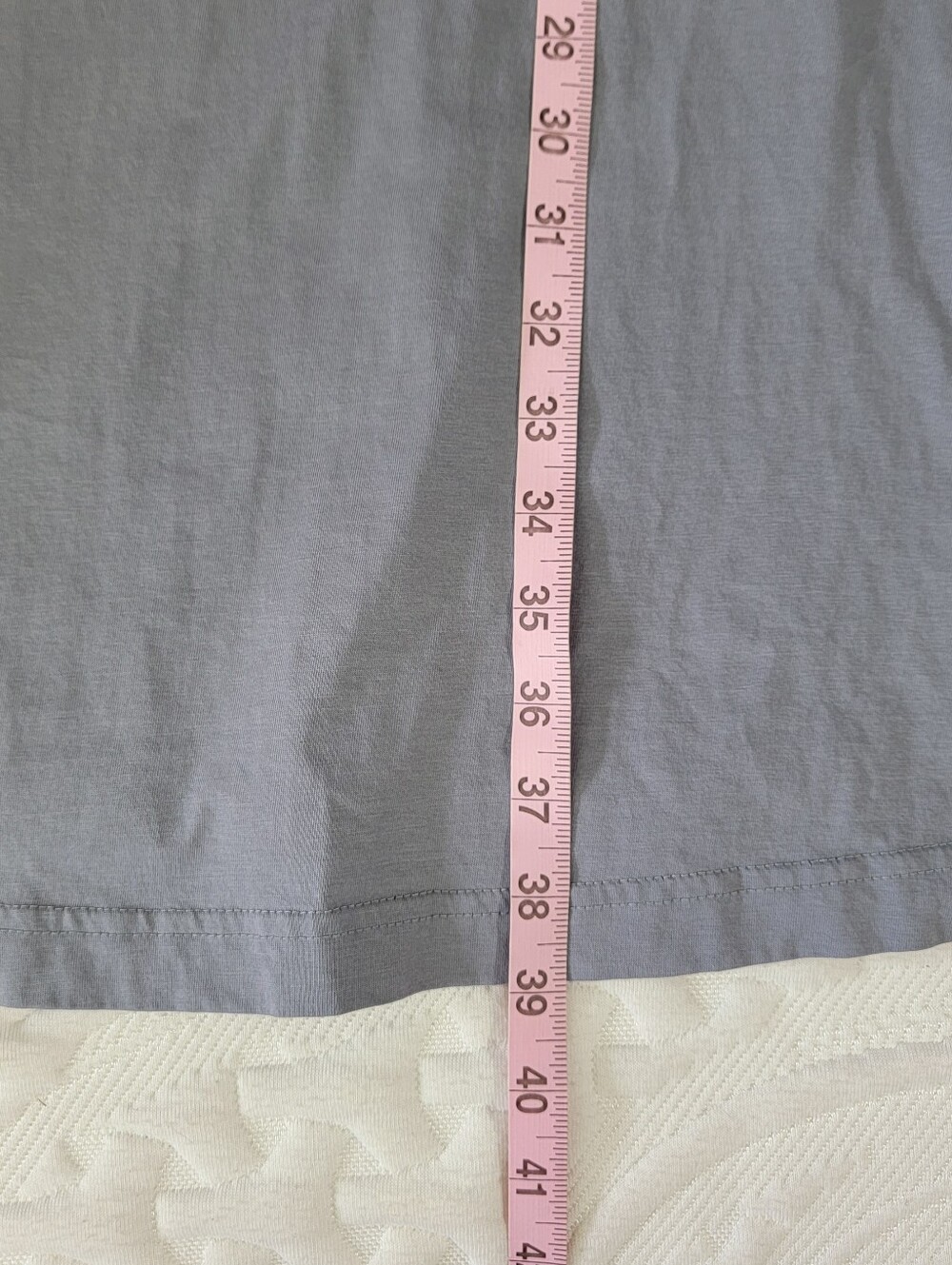 Pact Softspun Tank Dress Organic Cotton Large Gray V Neck Minimalist Comfortable - Picture 11 of 11